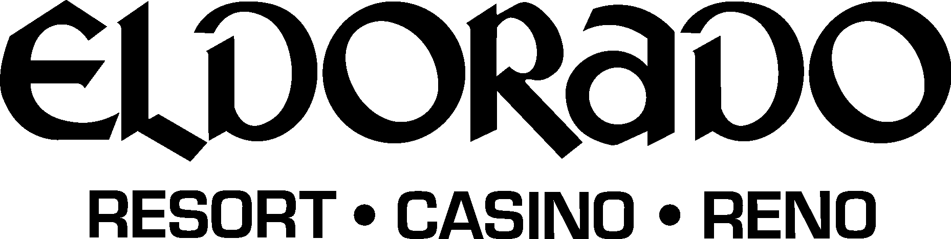 Eldorado Resort Casino Reno Black Logo Vector Logo